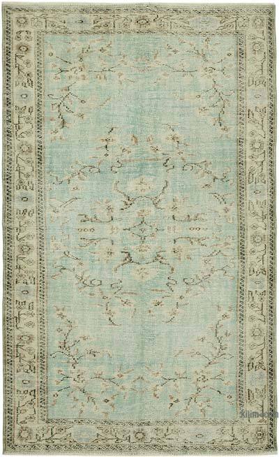 Vintage Turkish Hand-Knotted Rug - 5' 1" x 8' 1" (61 in. x 97 in.)