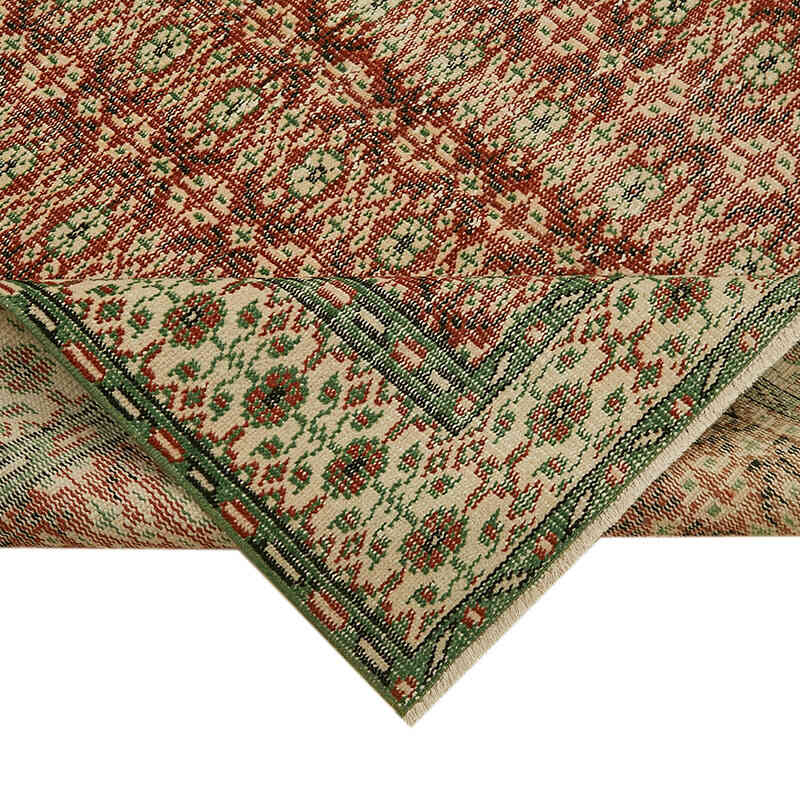 Alfombra Vintage Turca Anudada a Mano - 175 cm x 275 cm - K0060217