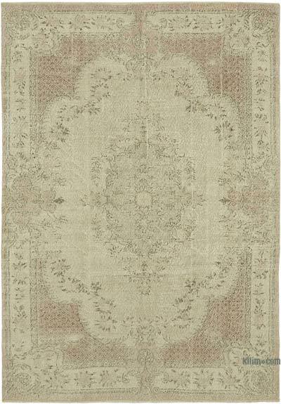 Vintage Turkish Hand-Knotted Rug - 6' 9" x 9' 6" (81 in. x 114 in.)