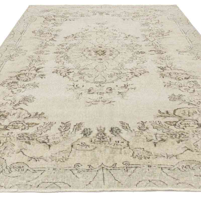 Vintage Turkish Hand-Knotted Rug - 6' 6" x 9' 11" (78 in. x 119 in.) - K0060242