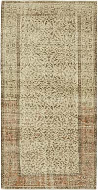 El Dokuma Vintage Halı - 152 cm x 288 cm