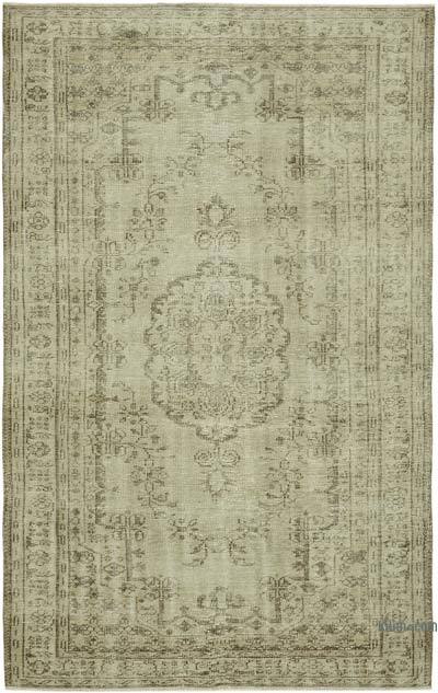 Vintage Turkish Hand-Knotted Rug - 5' 8" x 8' 10" (68 in. x 106 in.)