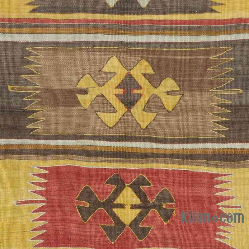 Vintage Turkish Kilim Rug - 4' 8" x 7' 5" (56" x 89") - K0060252