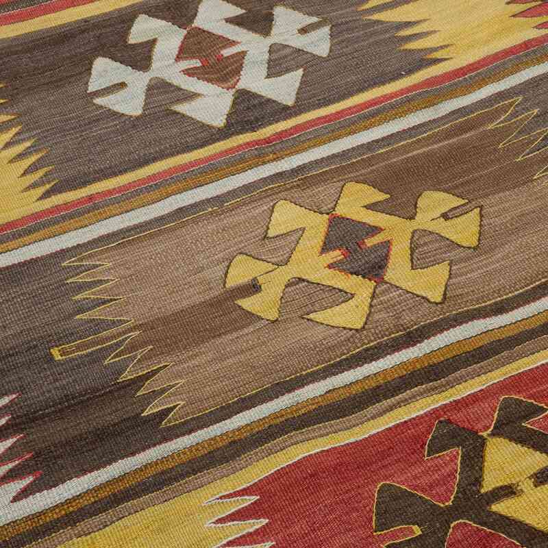 Vintage Turkish Kilim Rug - 4' 8" x 7' 5" (56" x 89") - K0060252