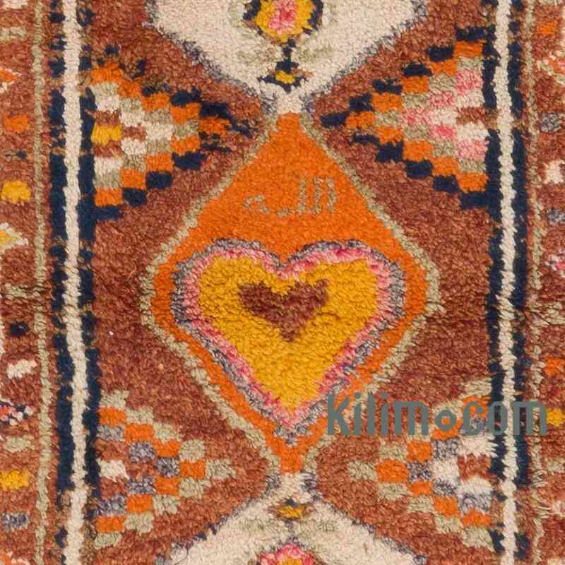 Vintage Tribal Runner Rug - 3'  x 12' 8" (36" x 152") - K0060262