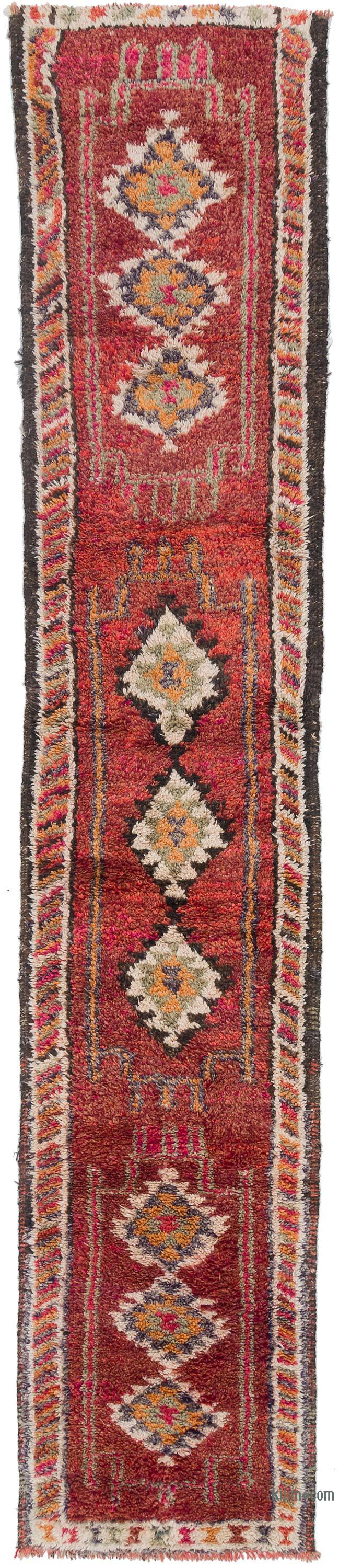 Vintage Anadolu Yolluk - 87 cm x 427 cm - K0060280