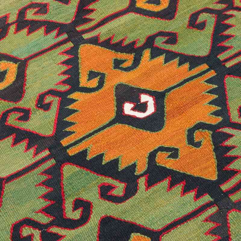 Vintage Sivrihisar Kilim Rug - 6' 1" x 11'  (73" x 132") - K0060291
