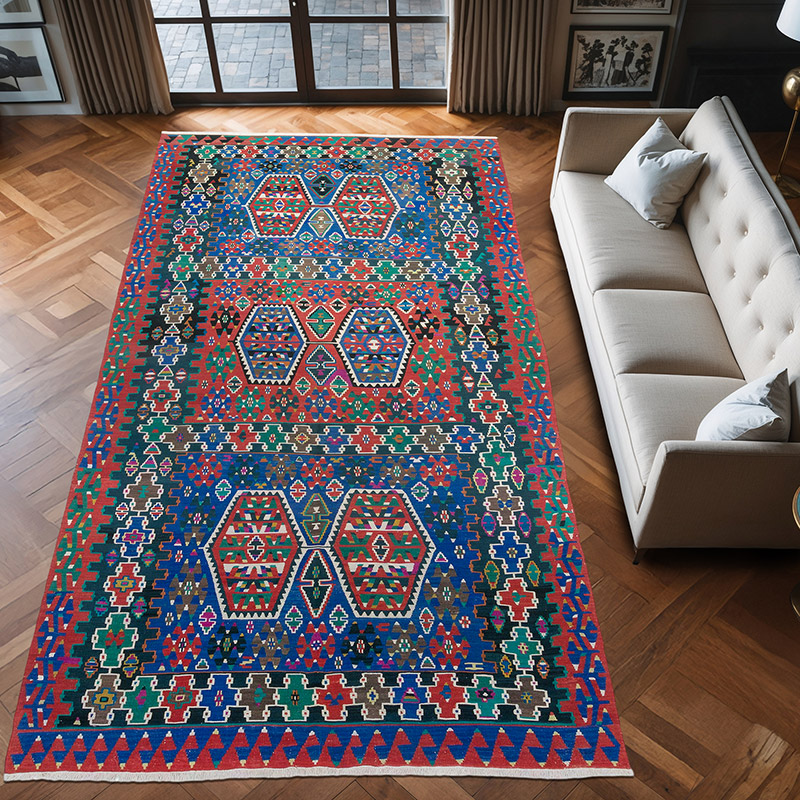 Eşme Kilimi - 189 cm x 371 cm - K0060293