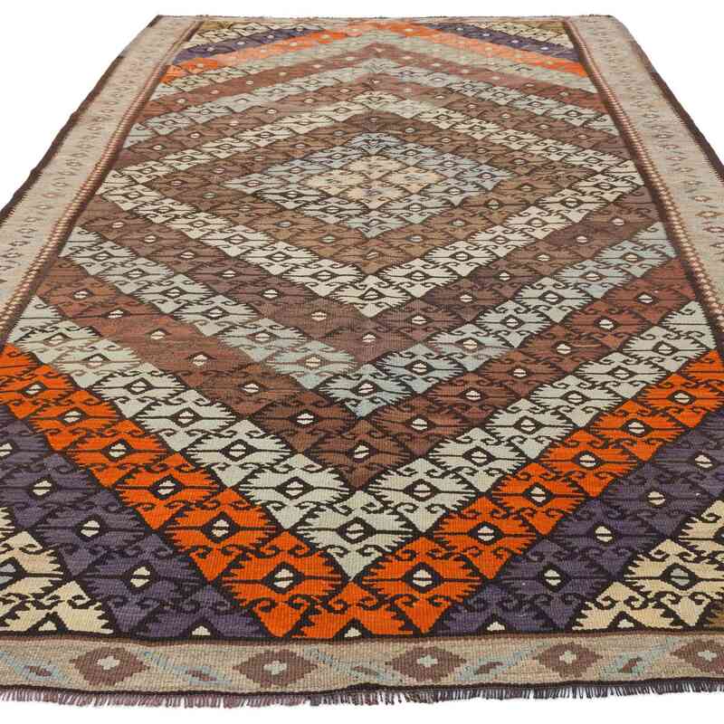 Alfombra Vintage Bayburt Kilim - 190 cm x 301 cm - K0060294