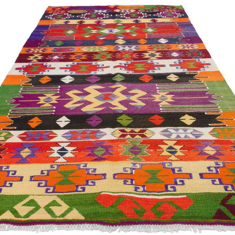 Vintage Çorum Kilimi - 157 cm x 289 cm - K0060297
