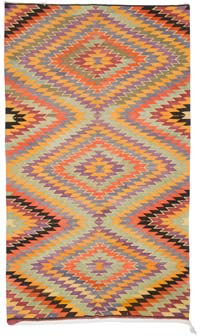 Vintage Mut Kilim Rug - 6'  x 10' 6" (72" x 126")