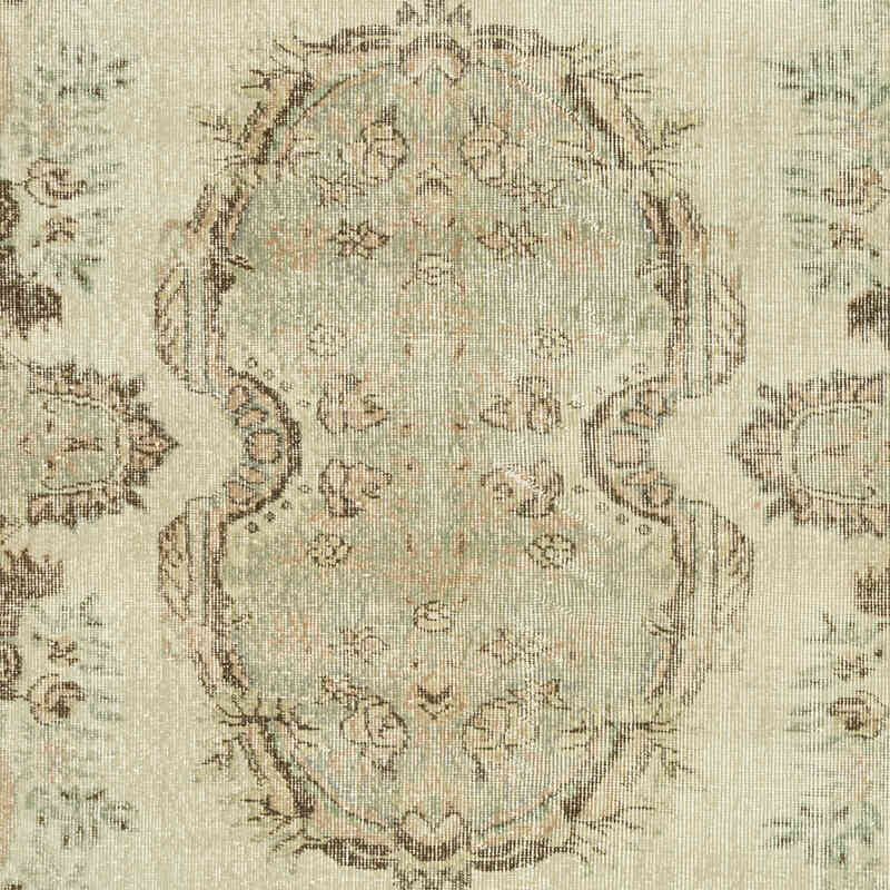 Alfombra Vintage Turca Anudada a Mano - 170 cm x 264 cm - K0060325