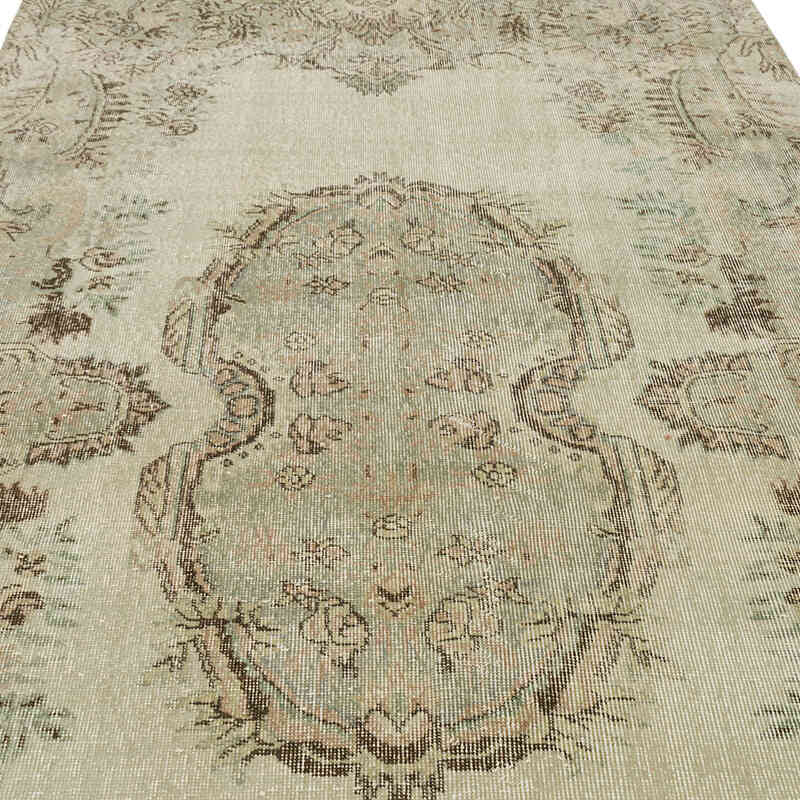 Alfombra Vintage Turca Anudada a Mano - 170 cm x 264 cm - K0060325