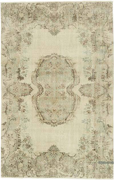 Alfombra Vintage Turca Anudada a Mano - 170 cm x 264 cm