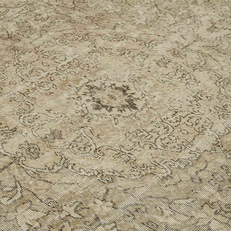 Alfombra Vintage Turca Anudada a Mano - 192 cm x 290 cm - K0060326