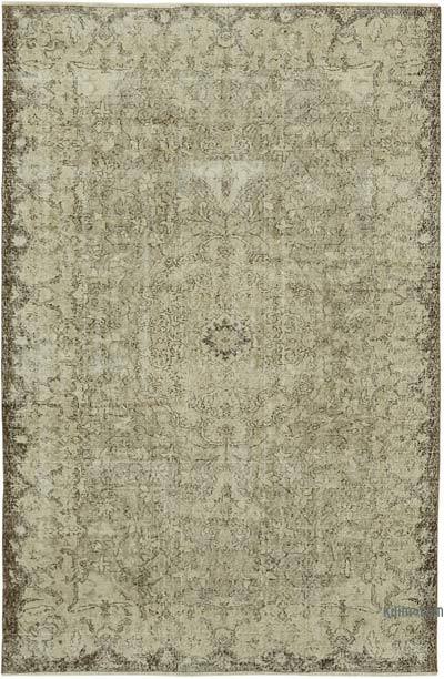 Vintage Turkish Hand-Knotted Rug - 6' 4" x 9' 6" (76 in. x 114 in.)
