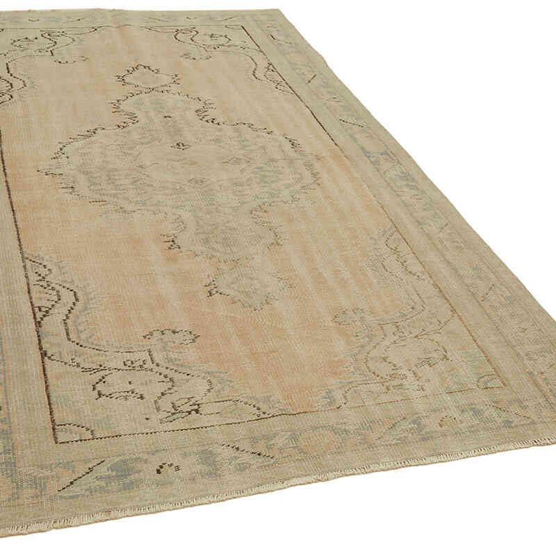 Alfombra Vintage Turca Anudada a Mano - 150 cm x 260 cm - K0060330