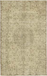 El Dokuma Vintage Halı - 196 cm x 313 cm