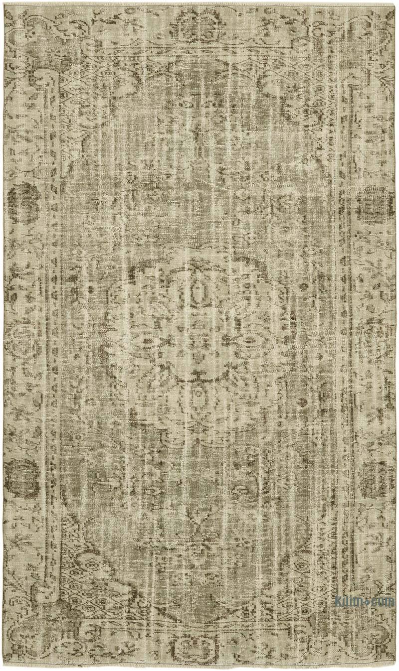 Alfombra Vintage Turca Anudada a Mano - 164 cm x 274 cm - K0060333