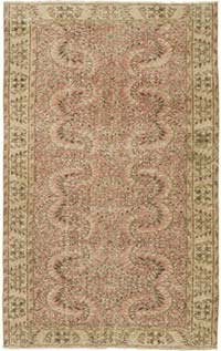 Alfombra Vintage Turca Anudada a Mano - 146 cm x 238 cm