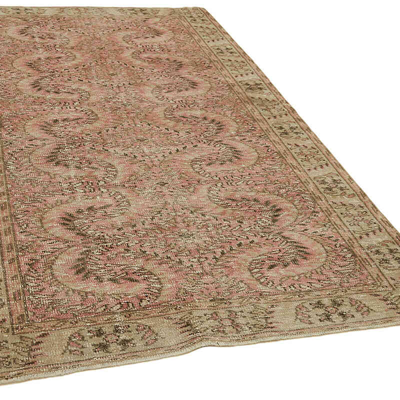 Vintage Turkish Hand-Knotted Rug - 4' 9" x 7' 10" (57" x 94") - K0060334