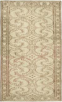 Alfombra Vintage Turca Anudada a Mano - 169 cm x 273 cm