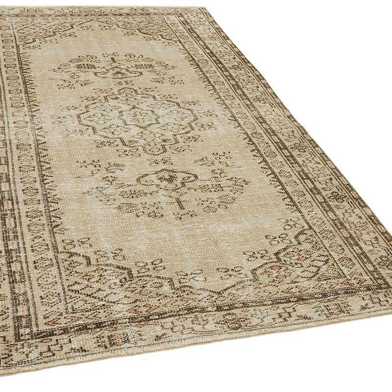 El Dokuma Vintage Halı - 142 cm x 227 cm - K0060343
