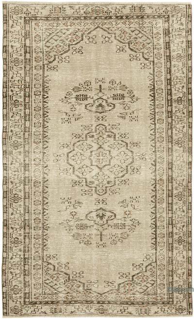 Alfombra Vintage Turca Anudada a Mano - 142 cm x 227 cm