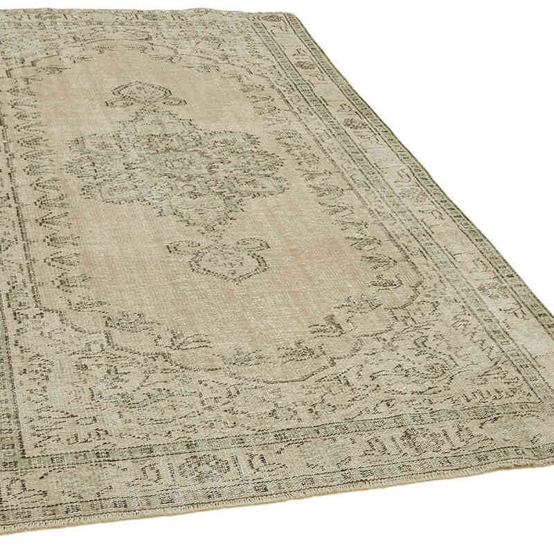 Alfombra Vintage Turca Anudada a Mano - 152 cm x 255 cm - K0060345