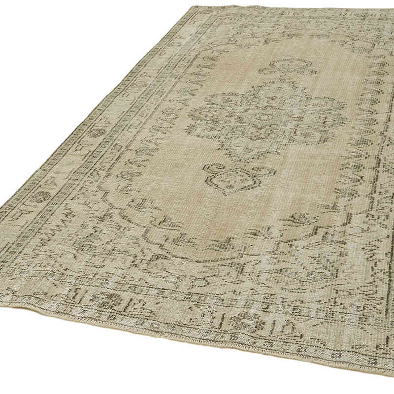 Alfombra Vintage Turca Anudada a Mano - 152 cm x 255 cm - K0060345