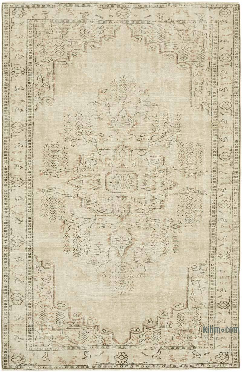 El Dokuma Vintage Halı - 176 cm x 269 cm - K0060347