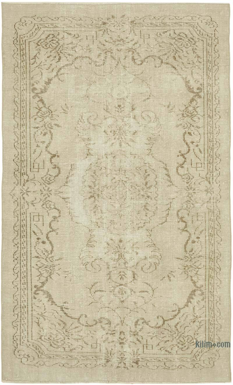 El Dokuma Vintage Halı - 167 cm x 273 cm - K0060349