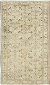 El Dokuma Vintage Halı - 159 cm x 261 cm
