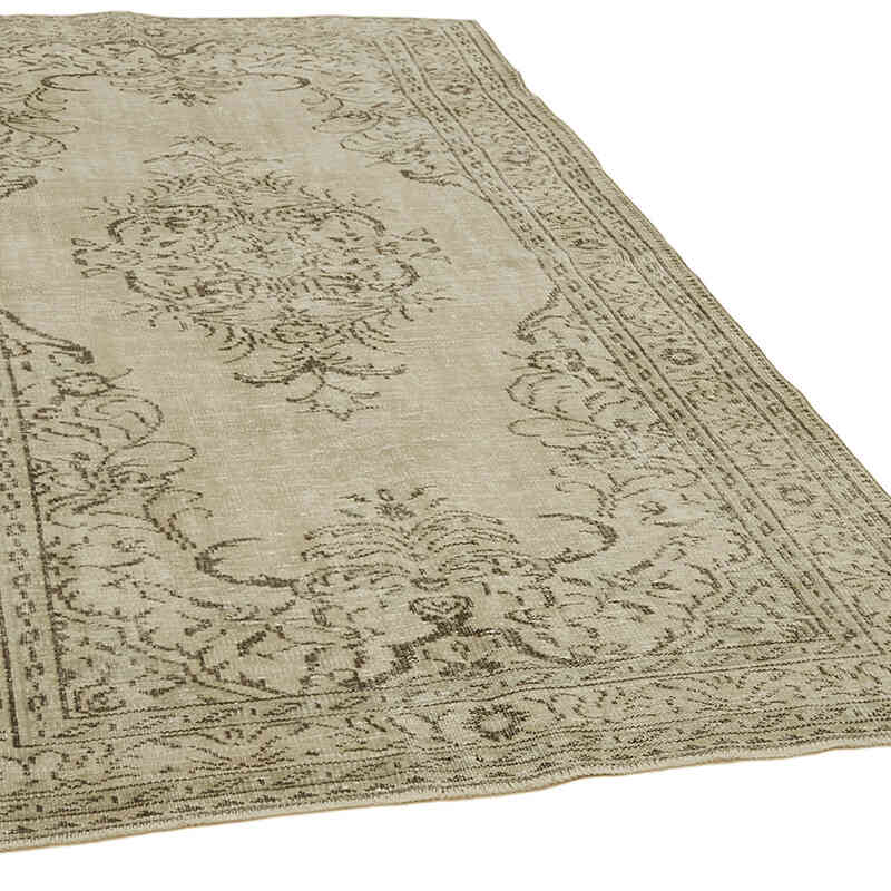 Vintage Turkish Hand-Knotted Rug - 5' 5" x 8' 10" (65" x 106") - K0060353