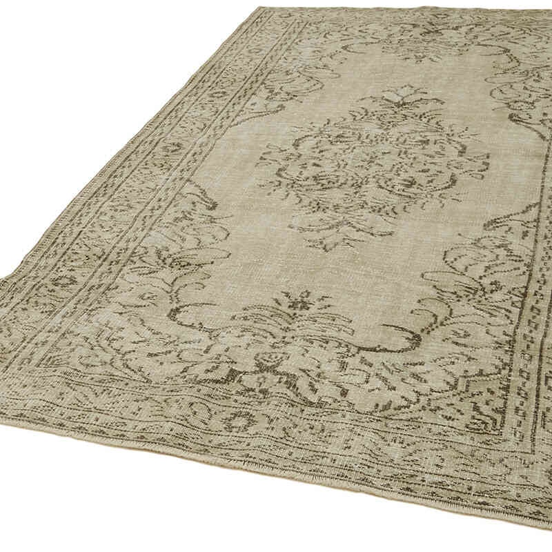 Vintage Turkish Hand-Knotted Rug - 5' 5" x 8' 10" (65" x 106") - K0060353