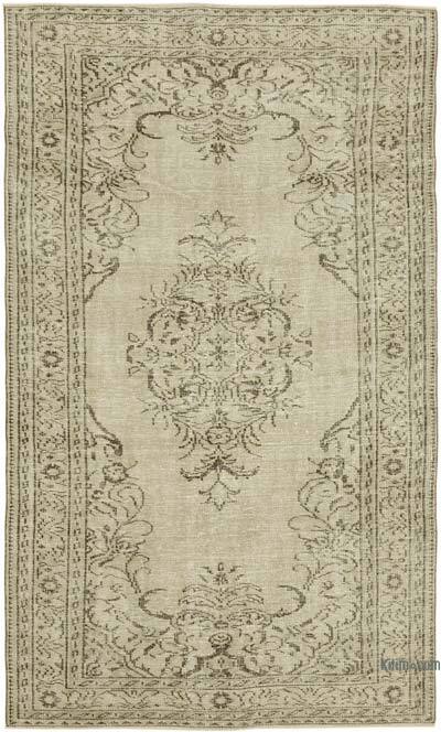 Alfombra Vintage Turca Anudada a Mano - 164 cm x 269 cm