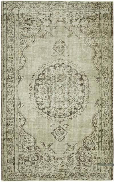 Vintage Turkish Hand-Knotted Rug - 5' 11" x 9' 4" (71 in. x 112 in.)