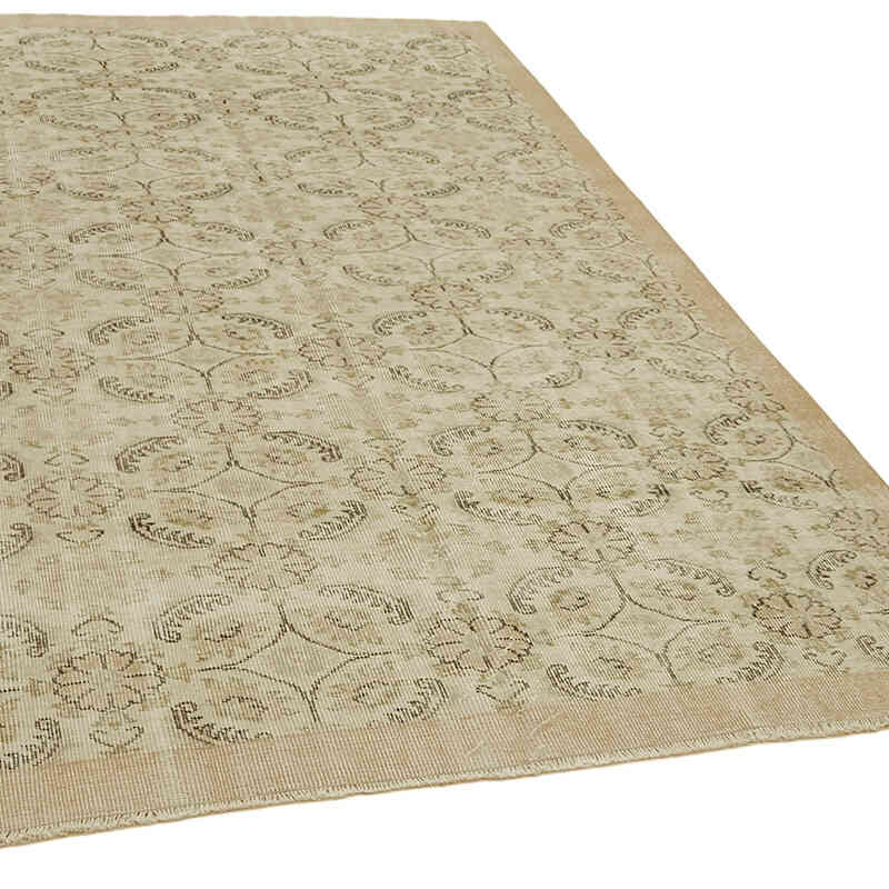Alfombra Vintage Turca Anudada a Mano - 170 cm x 267 cm - K0060358