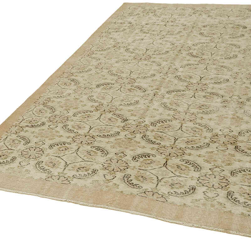 Alfombra Vintage Turca Anudada a Mano - 170 cm x 267 cm - K0060358
