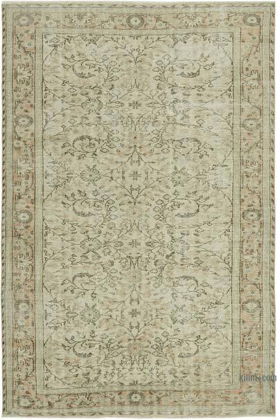 Vintage Turkish Hand-Knotted Rug - 6' 9" x 10' 1" (81 in. x 121 in.)