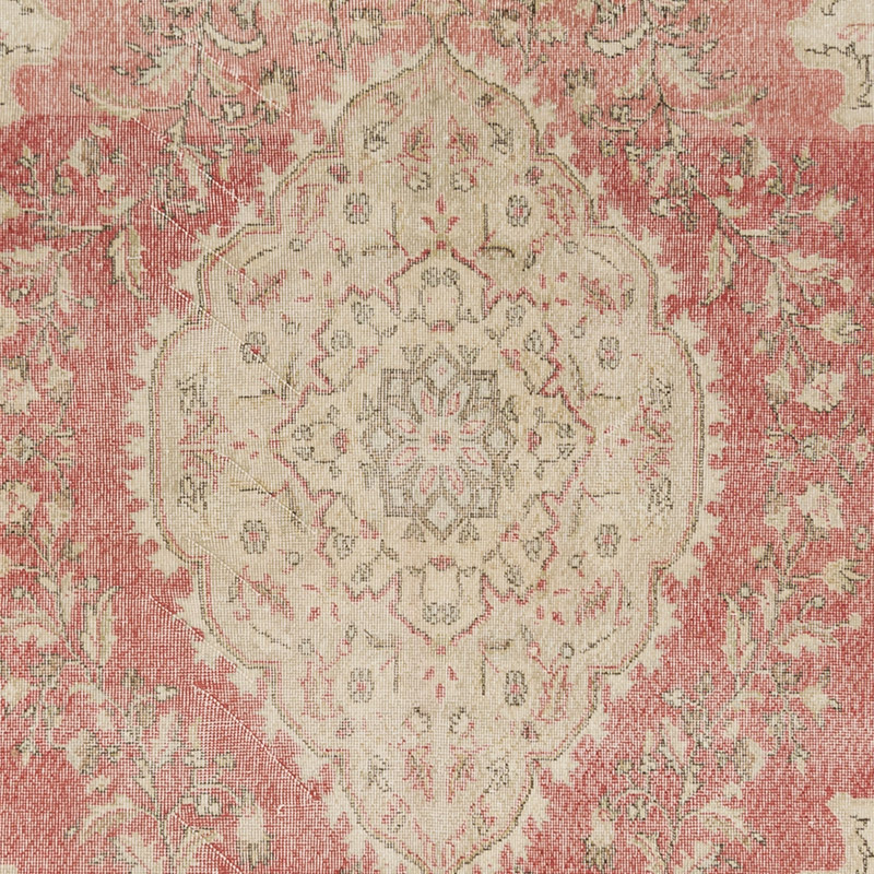 Alfombra Vintage Turca Anudada a Mano - 210 cm x 324 cm - K0060364