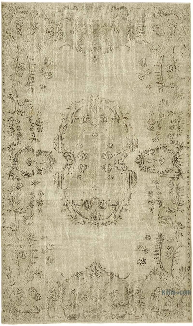 Vintage Turkish Hand-Knotted Rug - 5' 7" x 9' 3" (67" x 111") - K0060365
