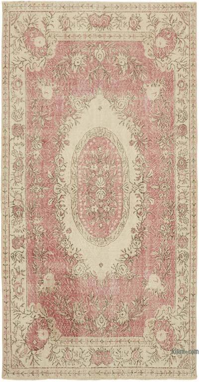 El Dokuma Vintage Halı - 168 cm x 314 cm
