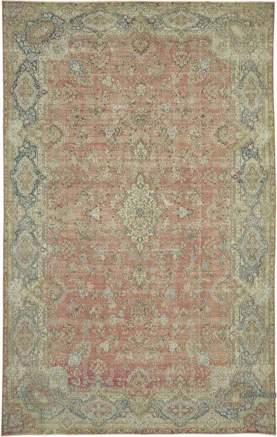 Vintage Hand-Knotted Persian Rug - 10' 4" x 16' 7" (124 in. x 199 in.)