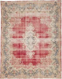 Alfombra Oriental Vintage Anudada a Mano - 298 cm x 385 cm
