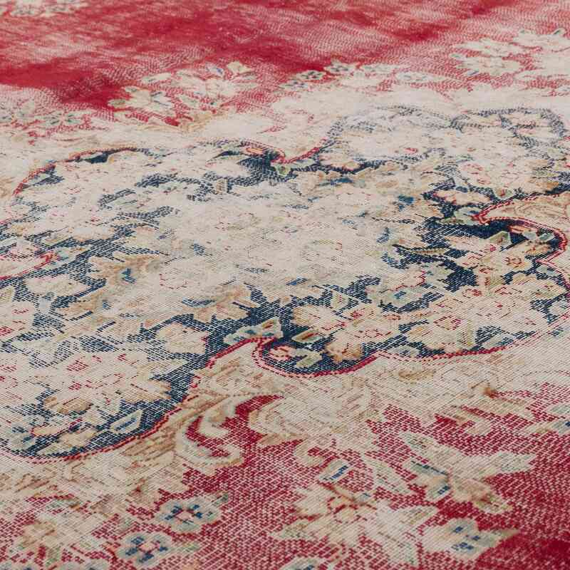 Vintage Hand-Knotted Oriental Rug - 9' 9" x 12' 8" (117" x 152") - K0060382