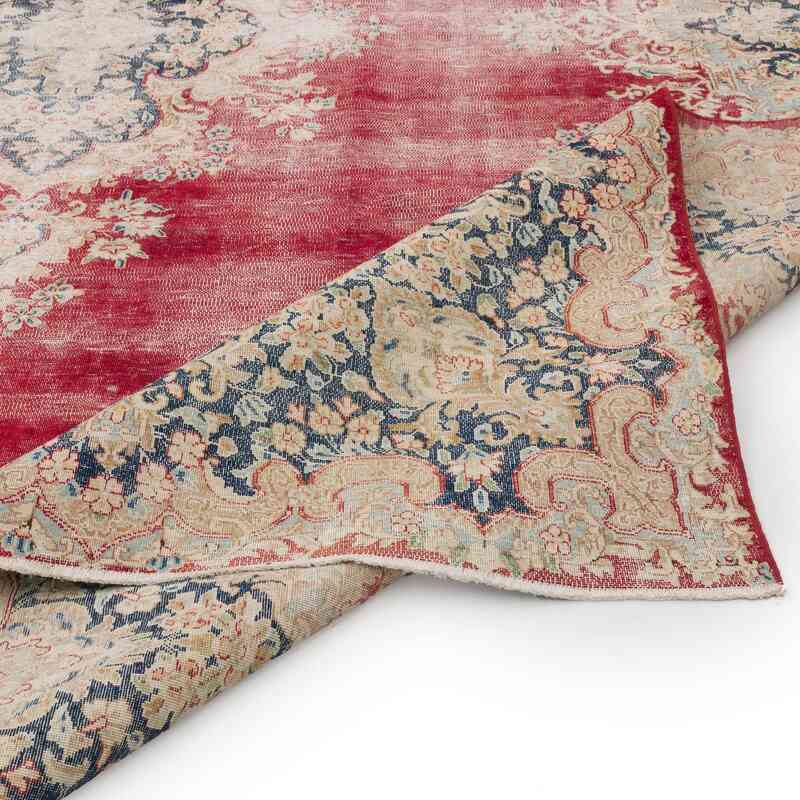Vintage Hand-Knotted Oriental Rug - 9' 9" x 12' 8" (117" x 152") - K0060382