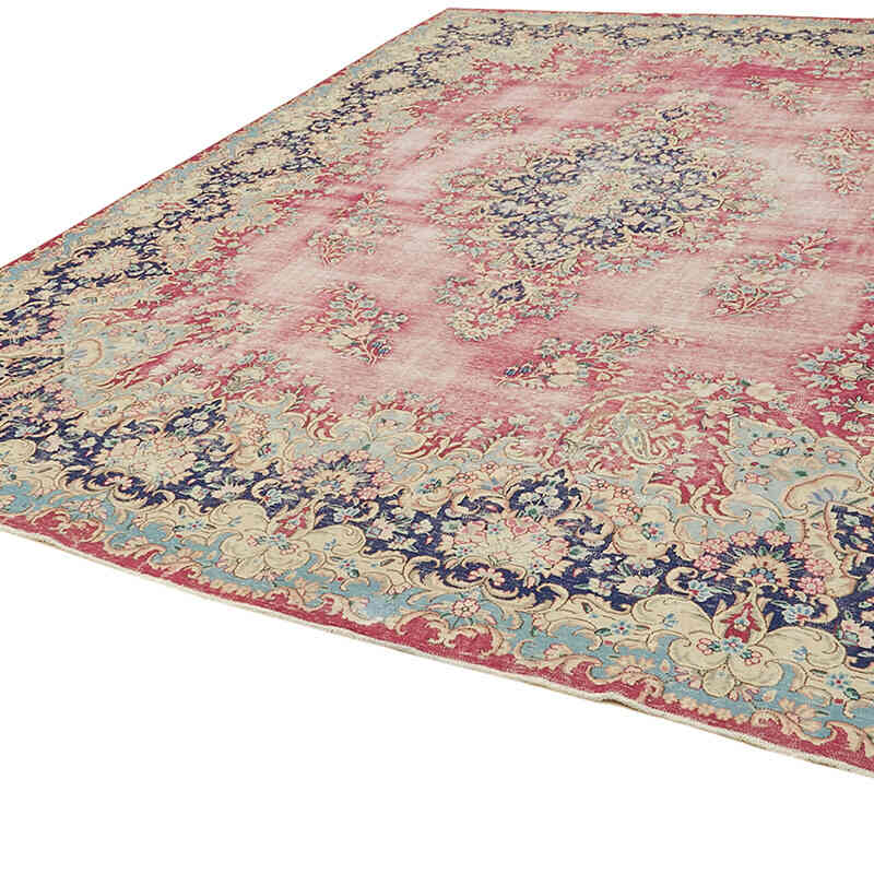Vintage Hand-Knotted Oriental Rug - 9' 9" x 13' 1" (117" x 157") - K0060383