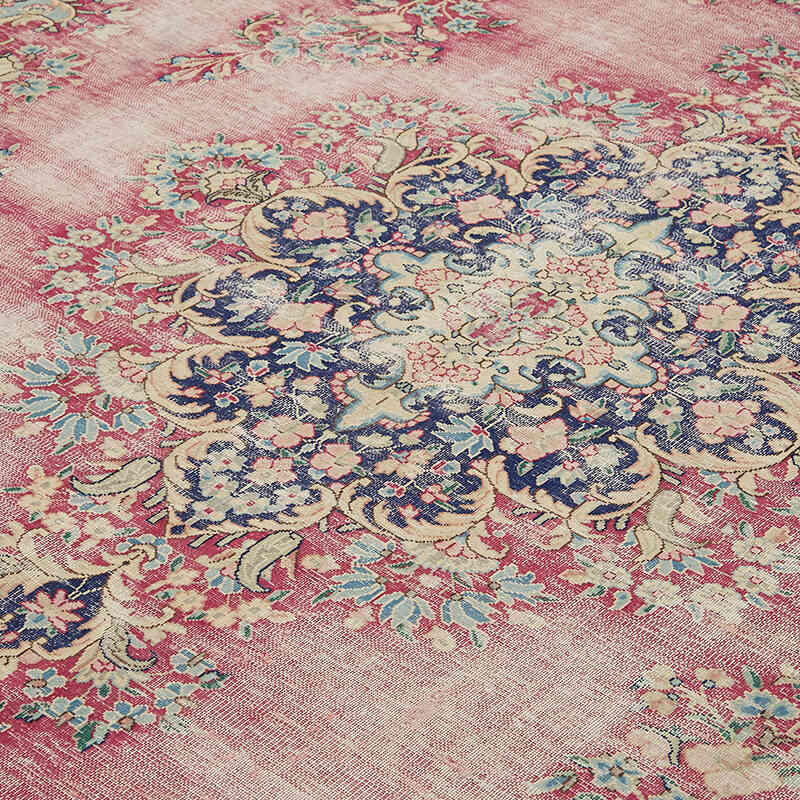Vintage Hand-Knotted Oriental Rug - 9' 9" x 13' 1" (117" x 157") - K0060383
