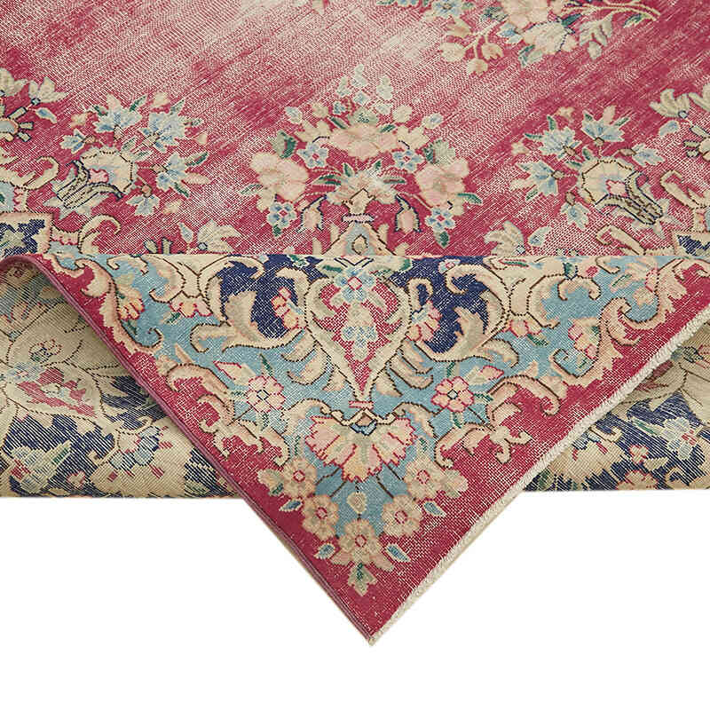 Vintage Hand-Knotted Oriental Rug - 9' 9" x 13' 1" (117" x 157") - K0060383
